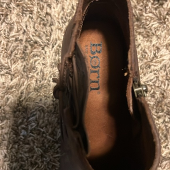 Born Zip Booties. NWOT - Picture 3 of 4
